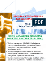 Bahan Ajar PROGRAM K3 - MANAJEMENT K3 - Baru (Pertemuan VII, VIII)