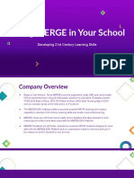 Using MERGE in Your School: Developing 21st Century Learning Skills