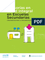 Asesorias en Salud Integral en La Escuela Secundaria PDF
