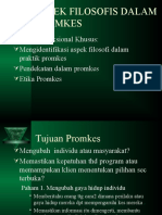 Kuliah-4 Aspek Filosofis dlm     Promkes.ppt