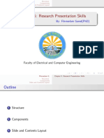 Chapter 5: Research Presentation Skills: By: Fikreselam Gared (PHD)