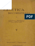 Estetica Bucurestiului Cincinat Sfintescu - Unlocked PDF