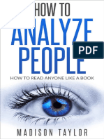How To Analyze People - How To Read Anyone Like A Book