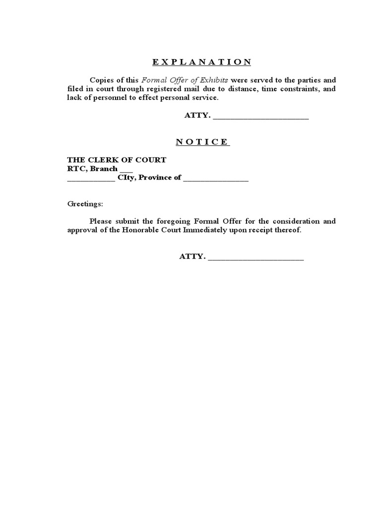 EXPLANATIONsample | PDF | Law