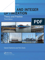 Linear and Integer Optimization - Theory and Practice, 3rd Ed, 2015