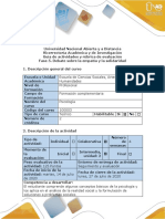 Guía de actividades y rúbrica de evaluación - Fase 5 - Debate sobre la empatía y la solidaridad