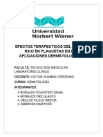 Trabajo de Investigacion de Hematologia