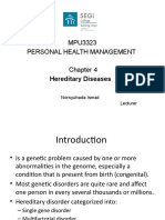 MPU3323 Personal Health Management: Hereditary Diseases