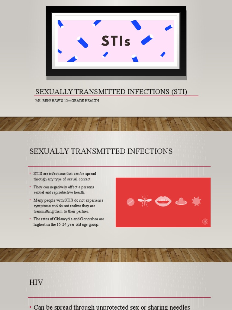 Understanding STIs: Symptoms and Risks | PDF | Sexually Transmitted ...