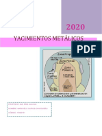 ALTERACIÓN HIDROTERMAL Metalicos