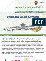 Tracking Mantra Solutions Pvt. LTD.: Track Any Where Any Time