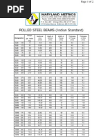 Steel Section Properties