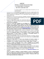 Pecizari Concursul National de Titularizare 2020 PDF