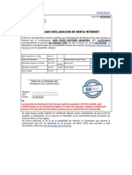 Certificado Declaración de Renta Internet PDF