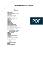 Registro Neuropsicologico