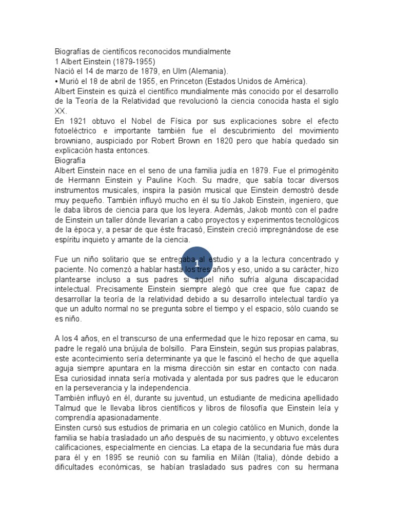 Biografías de Científicos Reconocidos Mundialmente PDF Isaac Newton