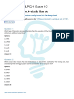 LPIC-1 Exam 101: LPI 101-500 Dumps Available Here at