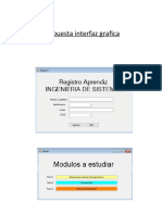 Propuesta Interfaz Grafica