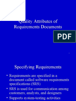 Quality Attributes of Requirements Documents