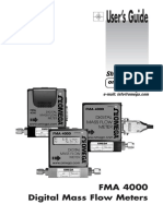 User's Guide: FMA 4000 Digital Mass Flow Meters