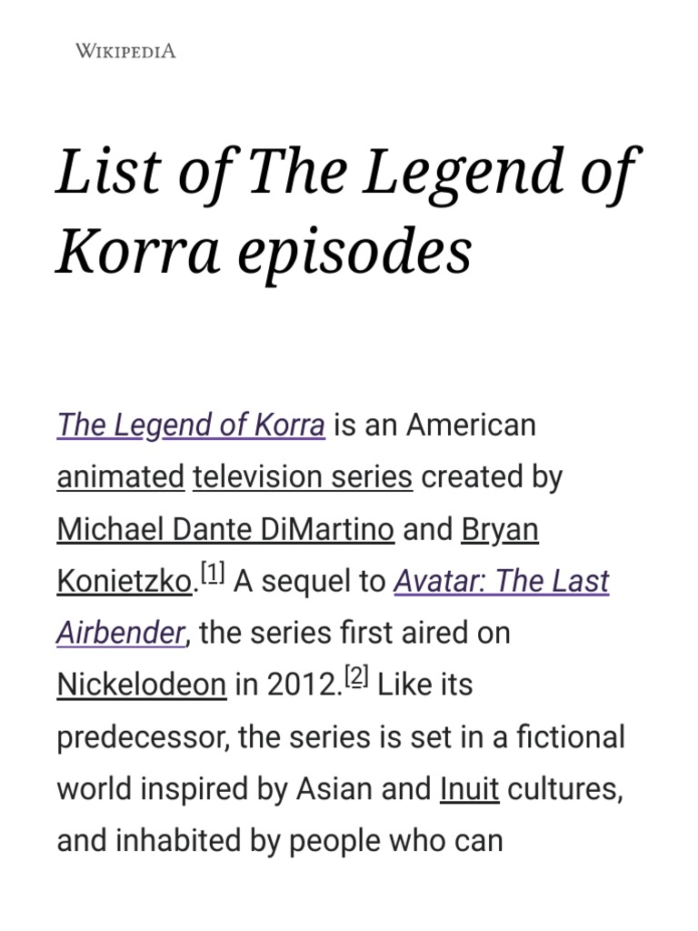 The Legend of Korra (season 2) - Wikipedia