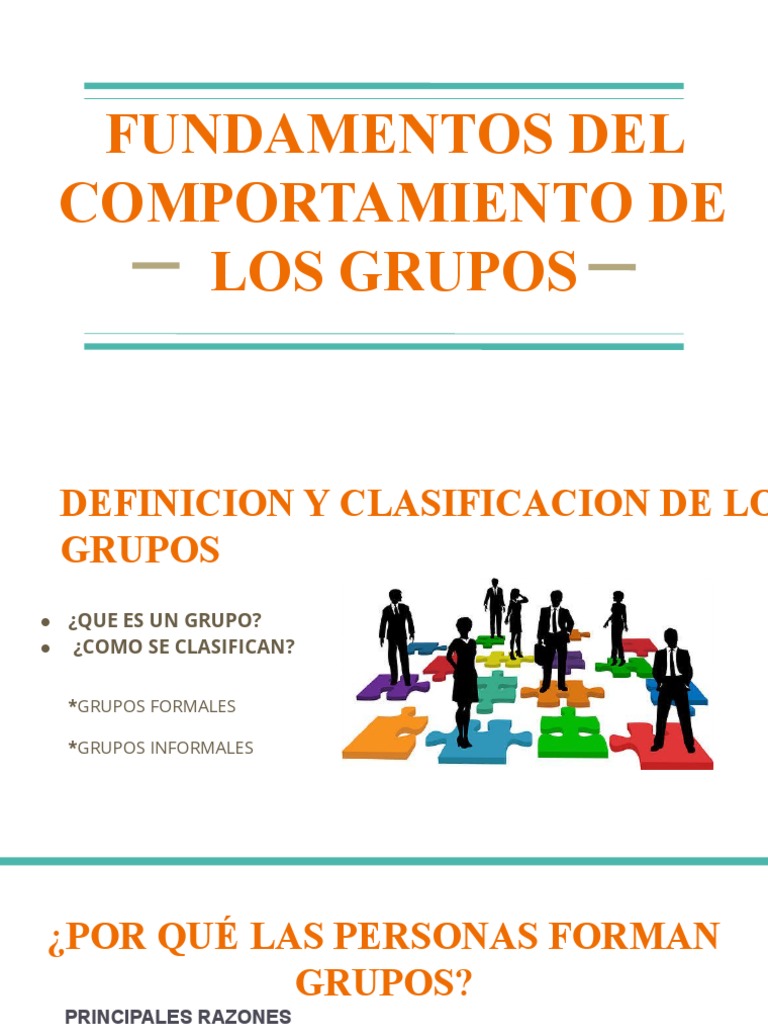 Fundamentos del Comportamiento Grupal | PDF | Comportamiento | Toma de ...