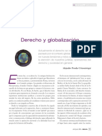 Derecho y  Globalizacion