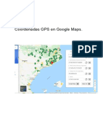Coordenadas GPS en Google Maps