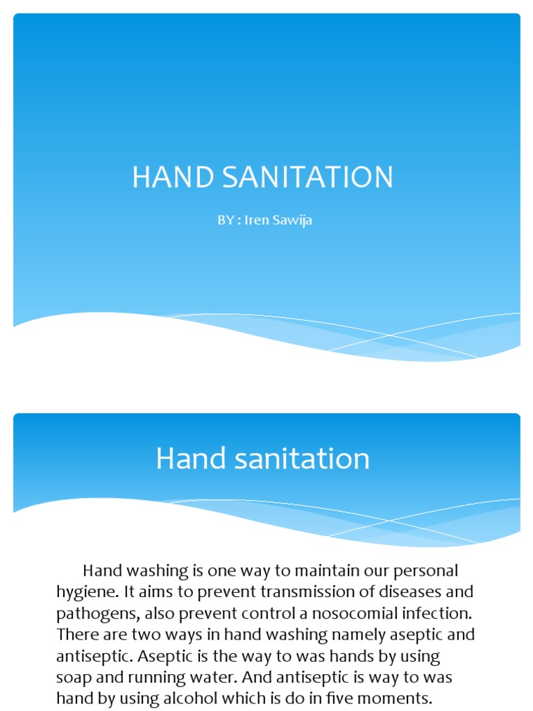 Hand Washing Techniques Guide | PDF