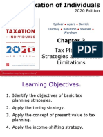 Tax Planning Strategies and Related Limitations: 2020 Edition