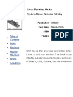 Linux Desktop Hacks @team LiB - by Jono Bacon, Nicholas Petrele PDF