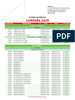 Lista de Precios SM 2020 DIGITAL PDF