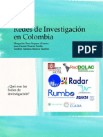 Redes de Investigación en Colombia - PPSX