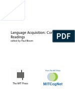 Language Acquisition Insights