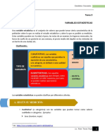 Variables Estadisticas PDF