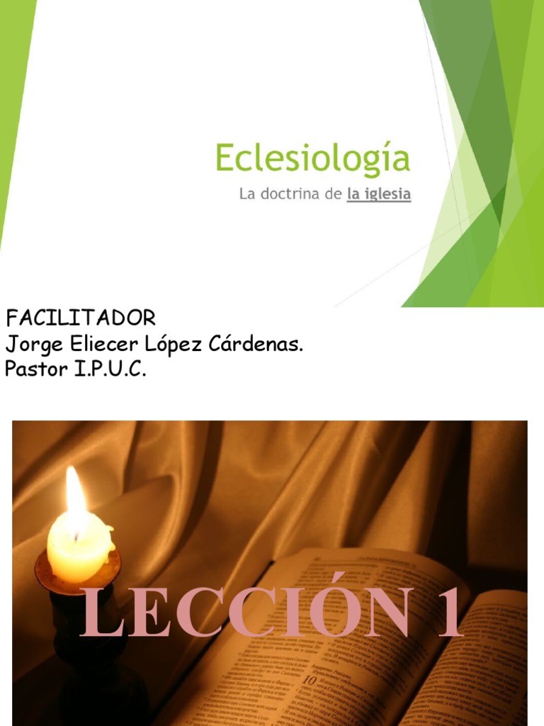 Diapositivas Eclesiologia | PDF | eucaristía | Iglesia cristiana