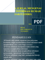 Sistem Informasi Keperawatan (Analisa Jurnal SIMRS) Tugas Pak Hermanto