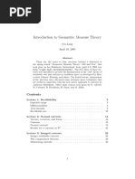 (RNM) R M Hardt - Introduction To Geometric Measure Theory-Longman Higher Education (2005)