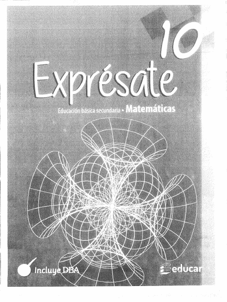 Expresate 10 Matematica | PDF