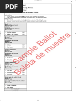 Sumter County Sample Ballots 2020 Primary 