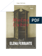 Elena Ferrante - Mučna Ljubav