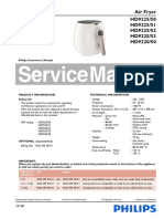 Service Manual: Air Fryer HD9225/50 HD9225/51 HD9225/52 HD9225/53 HD9220/50