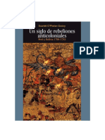 O'Phelan, Scarlett - Un siglo de rebeliones anticoloniales. Perú y Bolivia 1700-1783