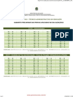 Gabaritos IFRO PDF