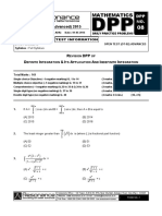 Maths DPP PDF