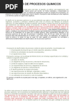 DISEÑO DE PROCESOS QUIMICOS