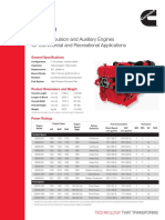 Marine Propulsion and Auxiliary Engines For Commercial and Recreational Applications