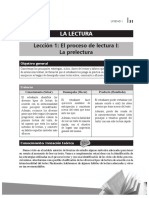 El Proceso de Lectura I PDF