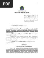 Projeto de Lei 4363.2001