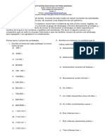 Guia de Trabajo Grado 4 Matemática PDF